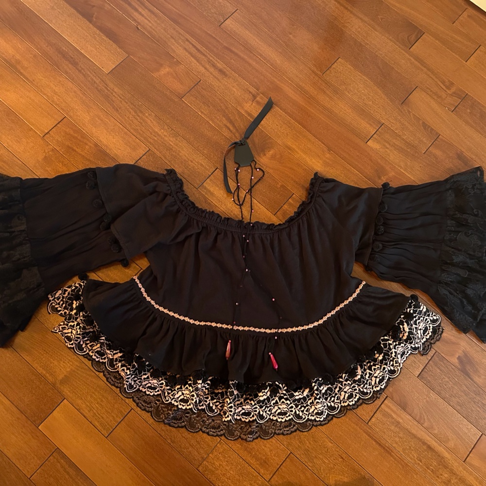 Gypsy blouse baby doll large size - Picture 2 of 14